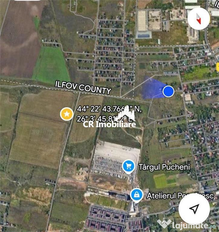 Teren intravilan sector 5 Bucuresti Salaj Humulesti