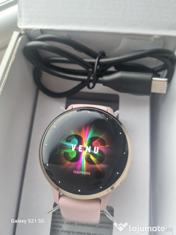 Ceas Garmin Venu 3S in garantie