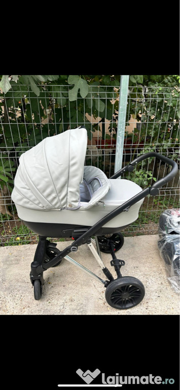 Cărucior Krausman 3 in 1 LEXXO Silver Gray