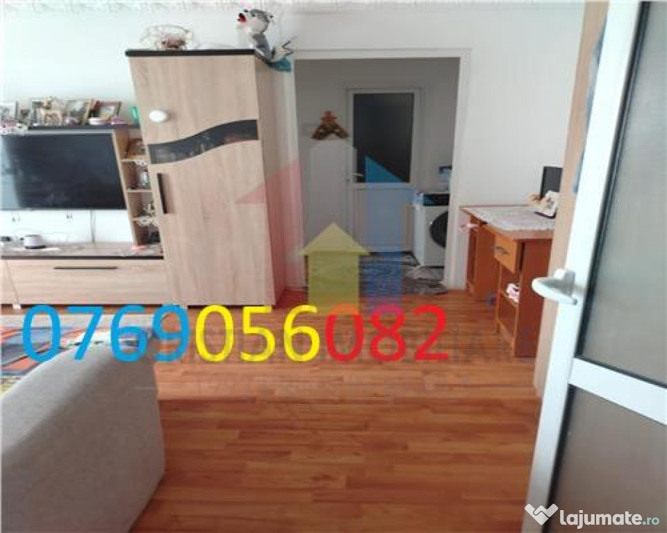 Apartament 3 camere Viziru 3 ,55 mp 2 balcoane