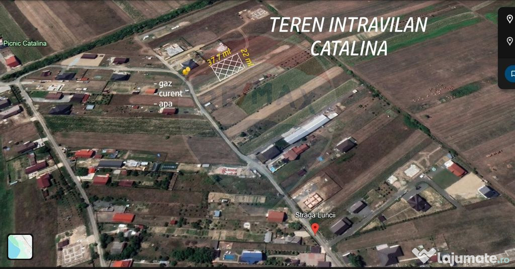 TEREN CATALINA - Strada Luncii