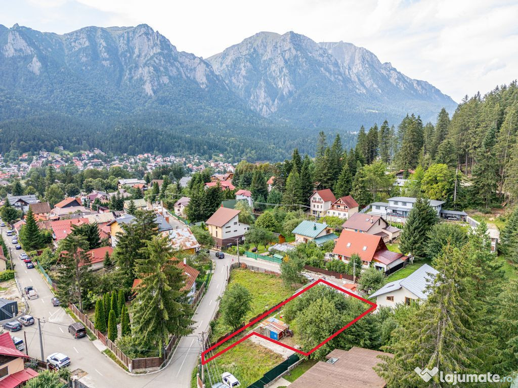 Teren casă de vacanță in Bușteni – lângă pădure-...