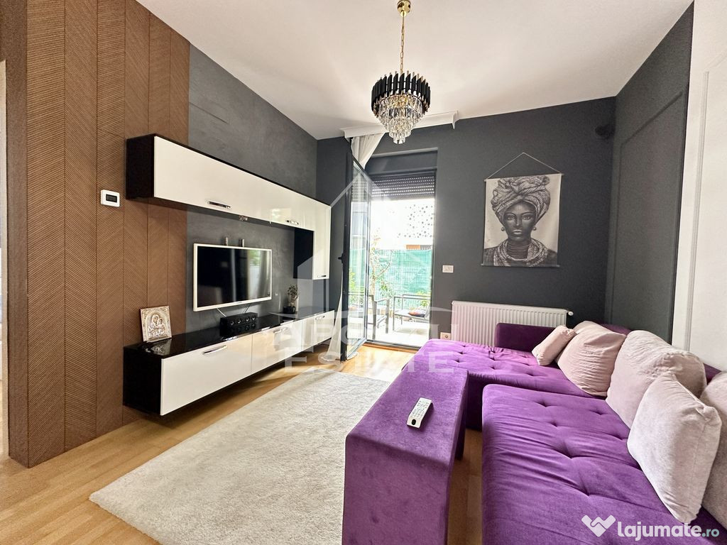 Apartament cu 2 camere si curte, zona Kaufland