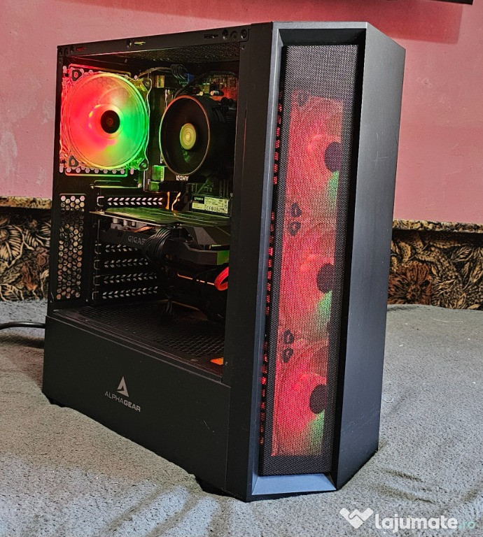 **PC Gaming FirstGear Razor – Ryzen 5, GTX 1660, M2 500GB, 16GB RAM