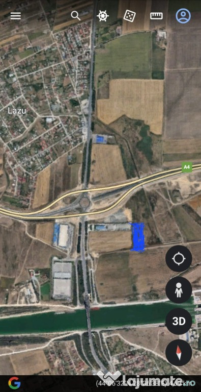 Teren intravilan Agigea/ Lazu