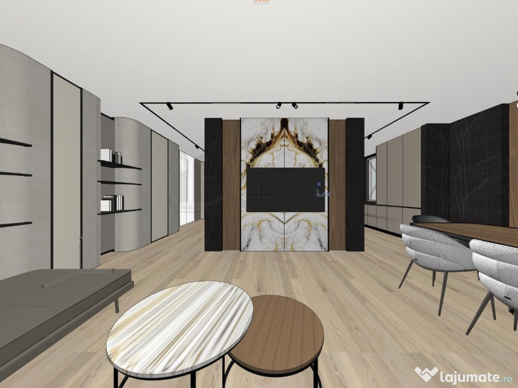 Penthouse nemobilat cu terasa privata in Campeador Sweet ...