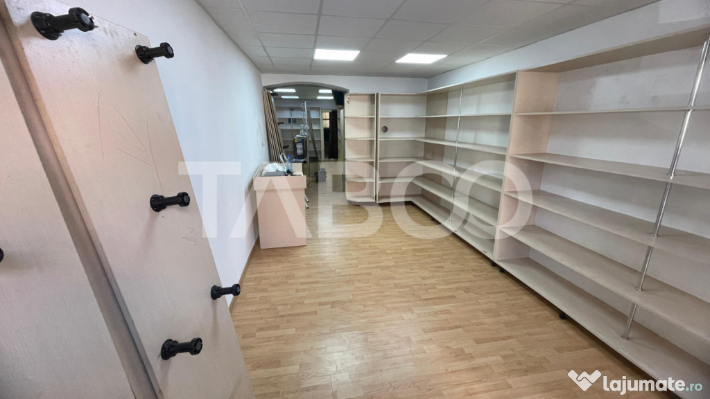 Spatiu comercial de vanzare–central trafic pietonal vitrin