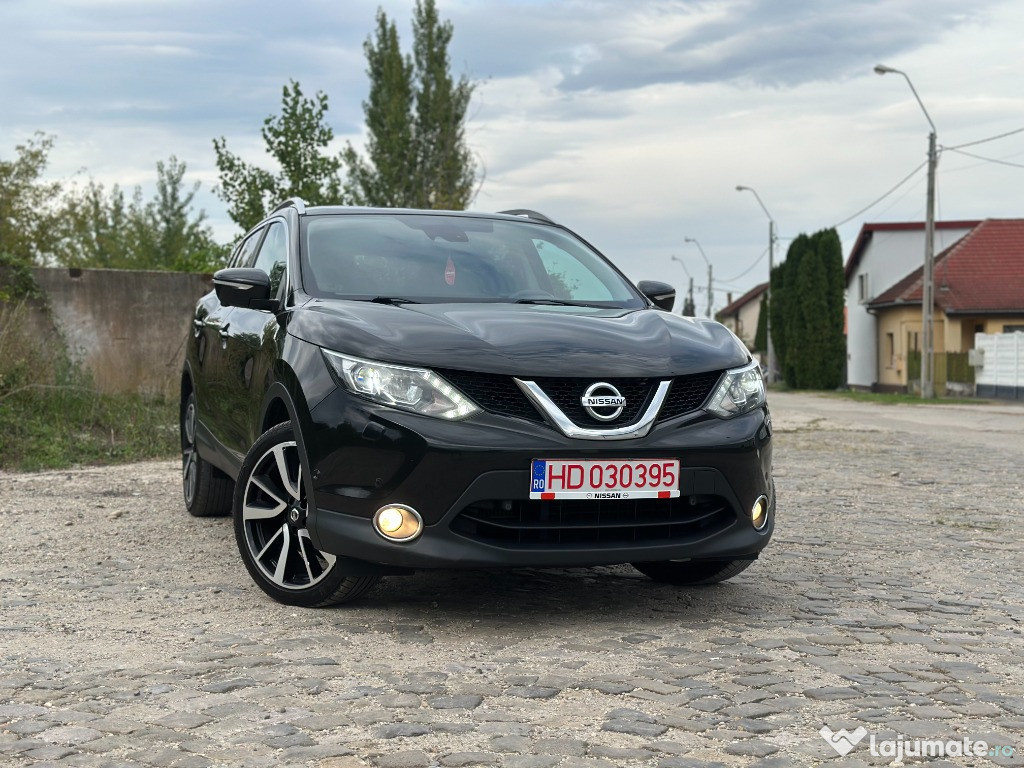 Nissan Qashqai 2WD Tekna+BiXenon*2015*camere 360*navi*piele*1.5 D*pano