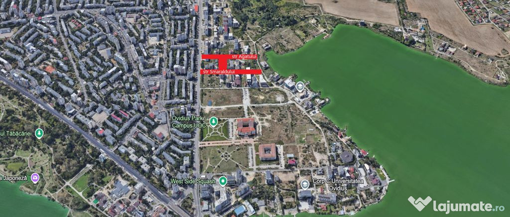 Teren intravilan 2500mp str Smaraldului - Campus Universi...
