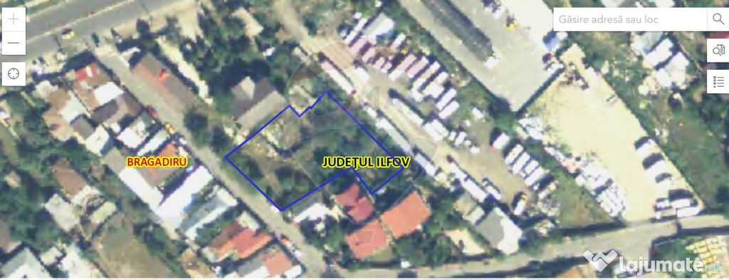 Teren intravilan cu autorizație Bragadiru-Sos Alexandriei