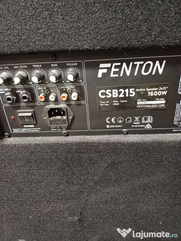 Boxe .FENTON 1600w