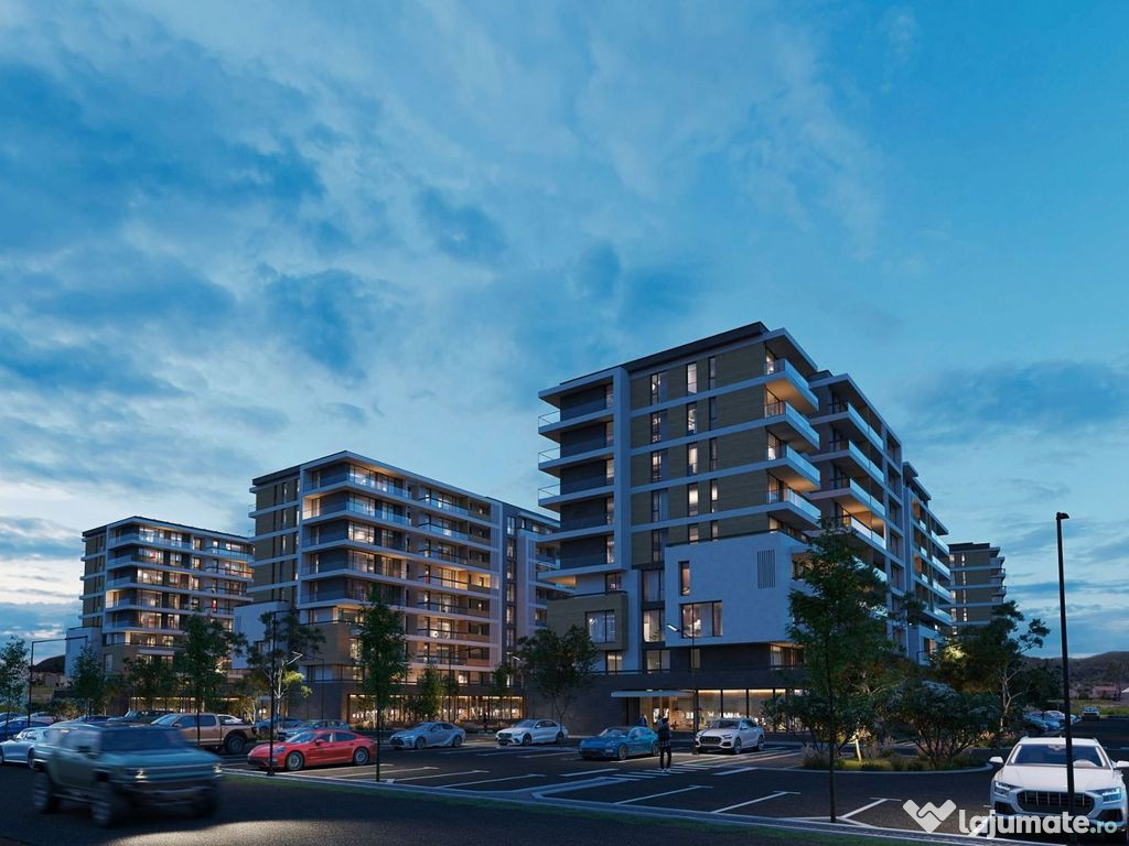 Apartamente 3 camere în Ansamblul Alpha Distrikt, Bartol...