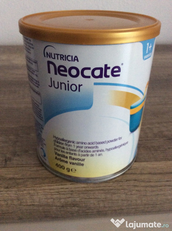 Neocate junior 1+, gust vanilie sau gust capsuni