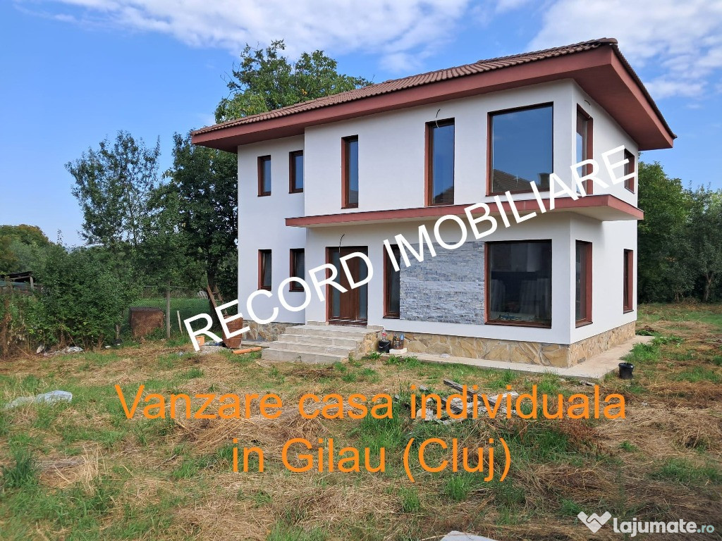 Casa individuala P+E, teren 600 m Gilau