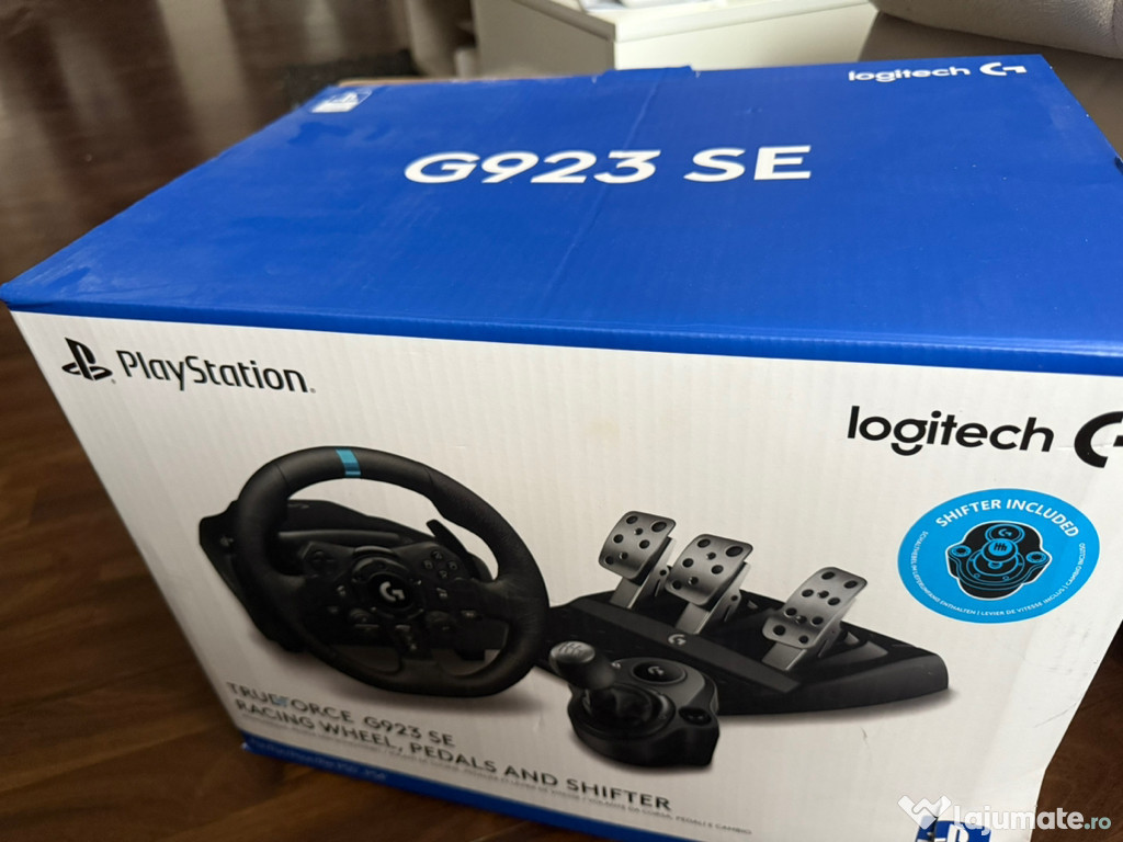 Volan gaming Logitech TrueForce G923 SE pedale+schimbator