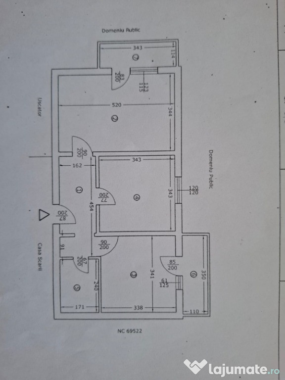 Vand apartament 2 camere