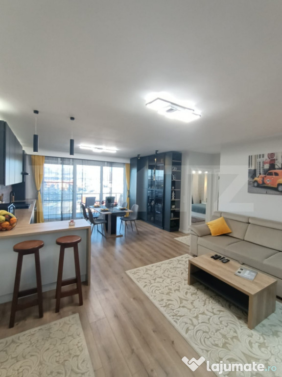 Apartament de lux cu priveliste exceptionala, 67 mp utili, p