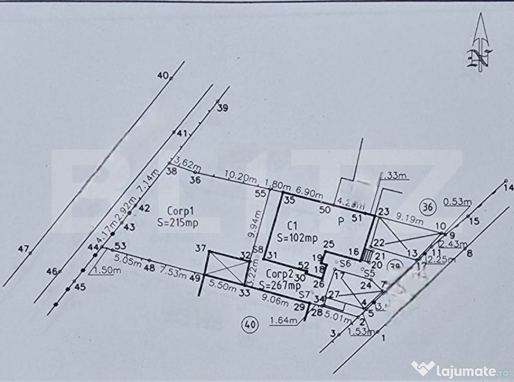 Proprietate unică de vânzare în proximitatea Spitalului n