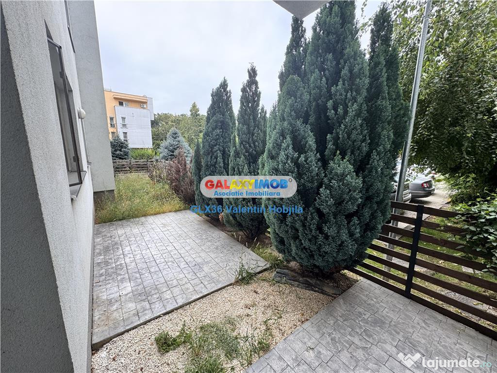 Apartament 3 camere parter gradina 90 mp Baneasa Greenfield