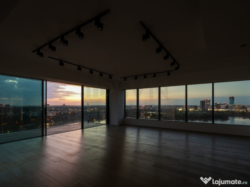 Penthouse spectaculos cu vedere la lac in One Mircea Eliade