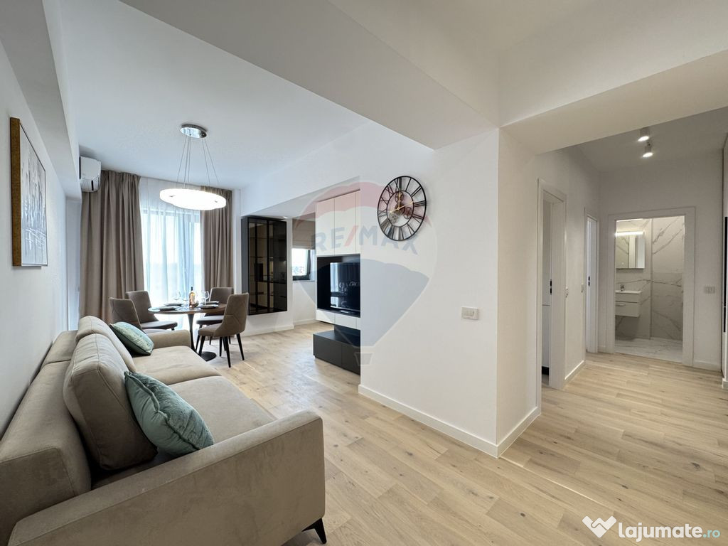 Apartament 2 camere & terasa I mobilat utilat I First Est...