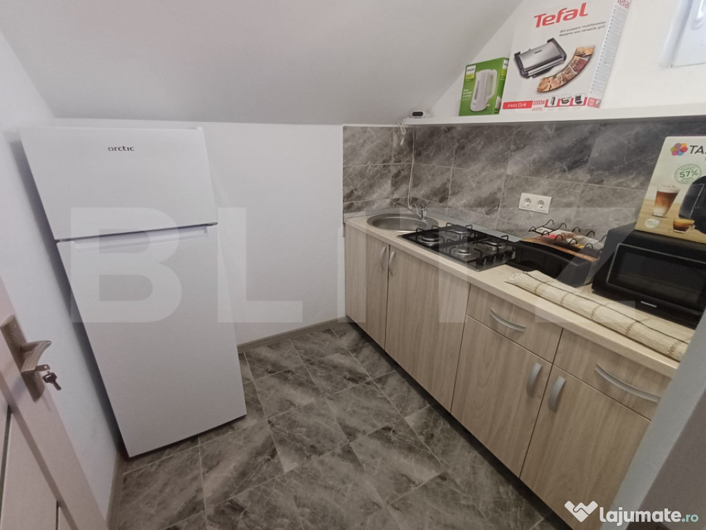Garsoniera de inchiriat, 32 mp, regim hotelier sau termen sc