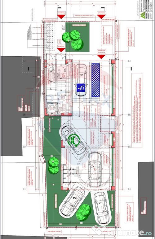 Teren cu autorizatie de constructie Straulesti