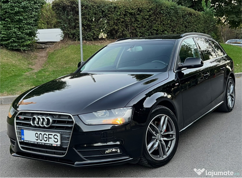 Audi A4, Facelift, Sline, An Fabricație 2013