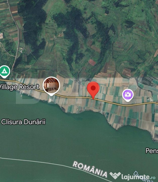 Teren intravilan de 1000 mp cu iesire la Dunare, Berzeasca!