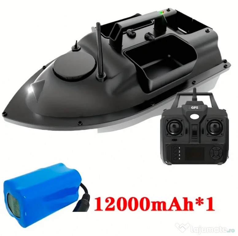 Barcuta Plantat Navomodel, 3 cuve, 2 motorașe, GPS, 500Metri, autopilo