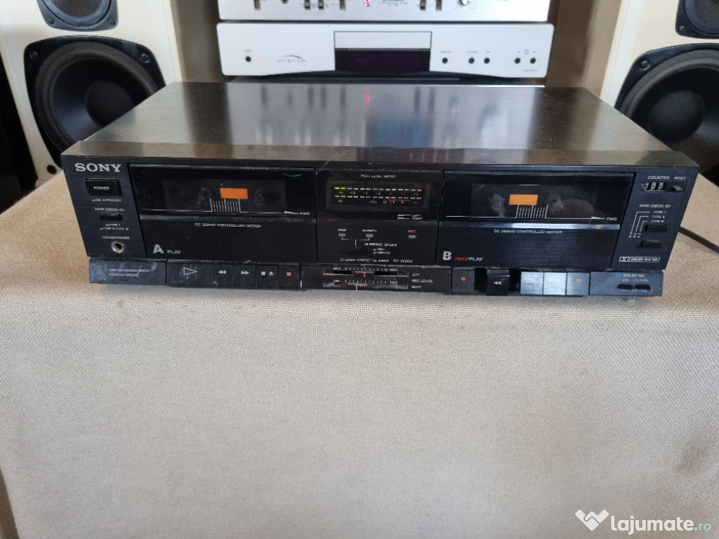 Deck Sony TC-W 200. Pentru Reconditionat sau Piese.