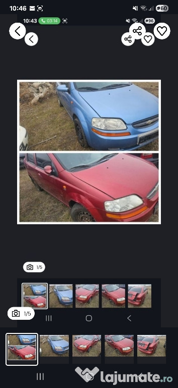 Dezmembrez Chevrolet Kalos