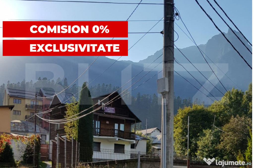 Vila 5 camere ,teren 580 mp, Busteni