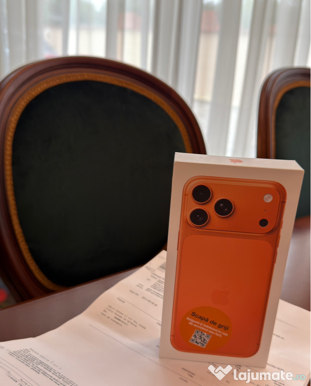Iphone 17 pro max 256gb Cosmic Orange sigilat+garantie