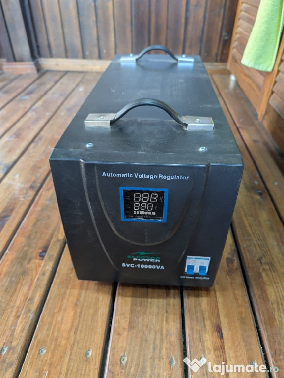 Stabilizator de tensiune Electropower EP-SVC-10000VA,8000W, servomotor