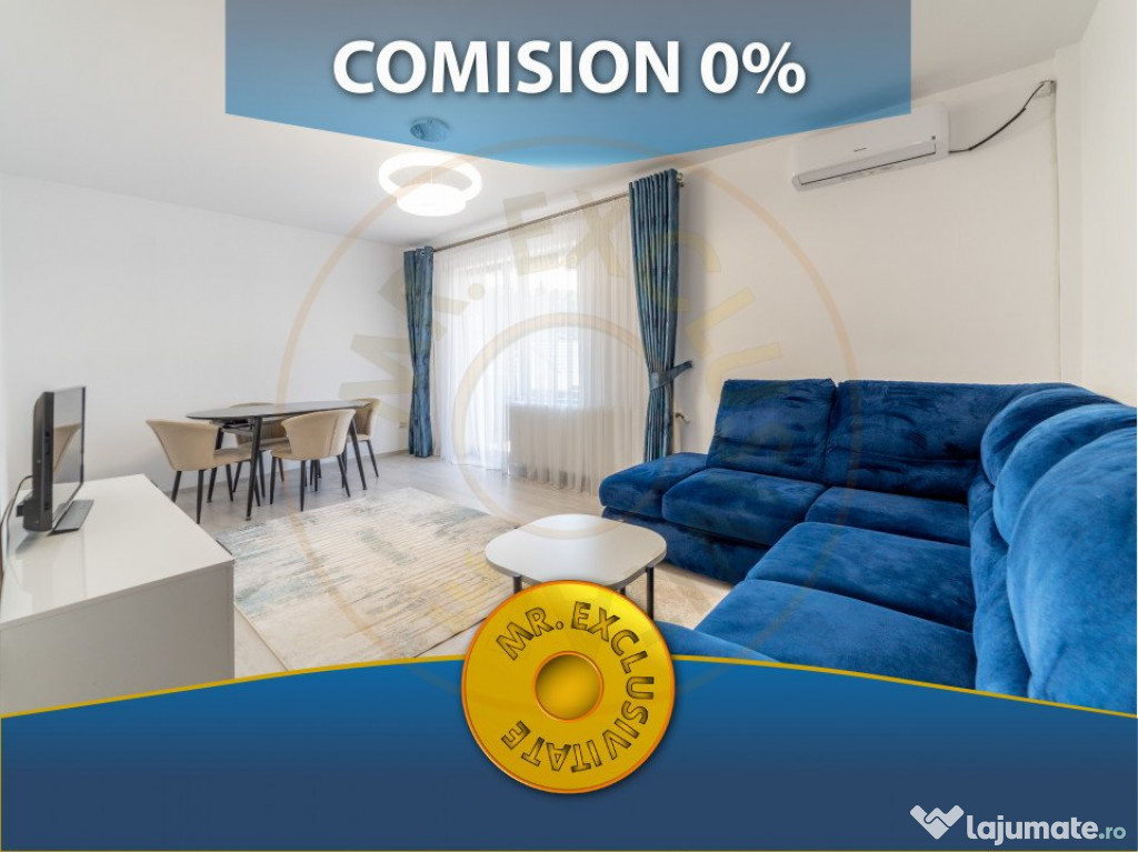 Inchiriere - Apartament 3 camere bloc nou + loc de parcare.