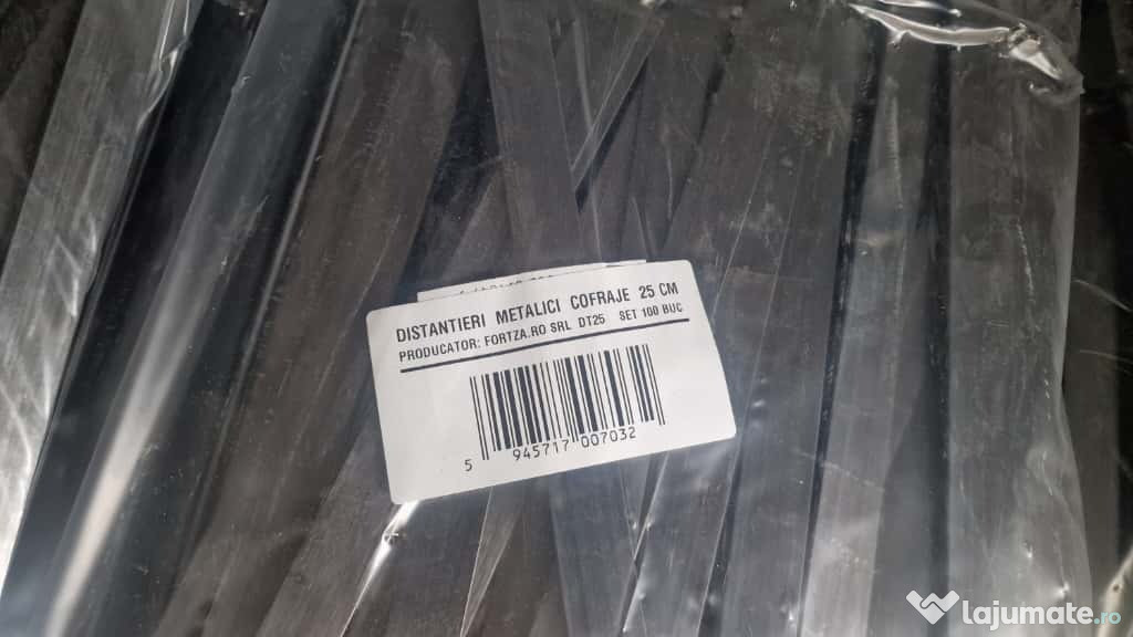 Distantieri metalici pentru cofraje