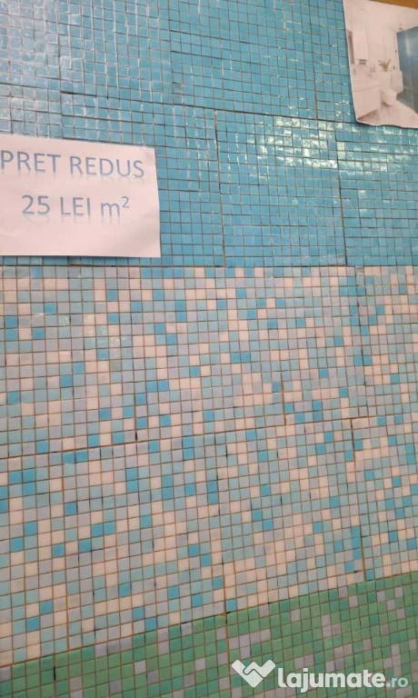Mozaic din sticla pentru piscine, bai