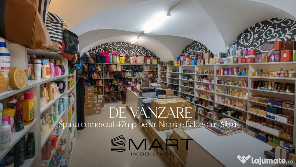 Spatiu comercial 47mp pe Nicolae Balcescu