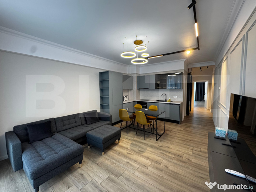 Apartament modern cu 2 camere, situat în zona Centrală