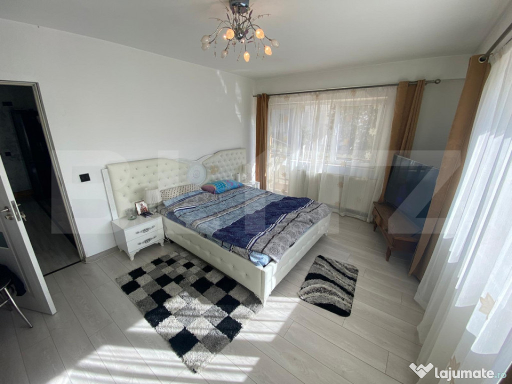 Apartament 3 camere, 60 mp, 2 balcoane, 2 parcari, Baciu, Re