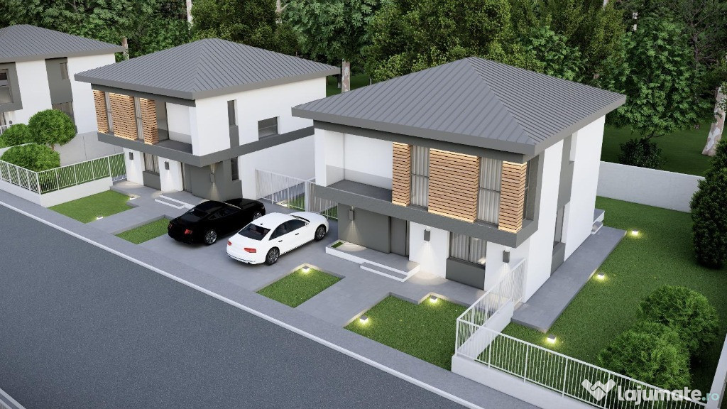Casa individuala P+1E || 4 camere 2 bai ||teren 330mp ||300m de scoala