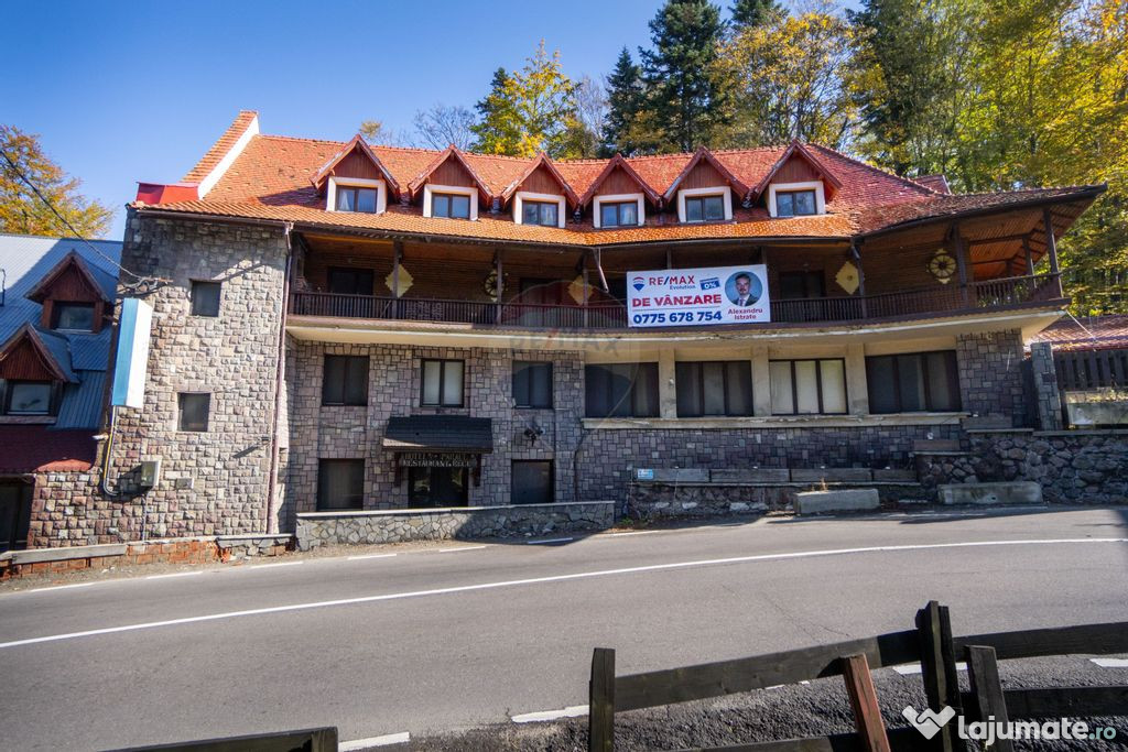 Hotel Pârâul Rece de vânzare, 32 CAMERE| 3000mp TEREN ...