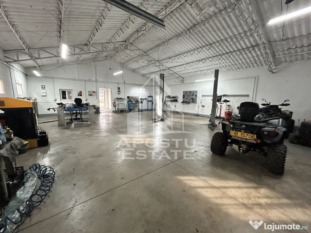 Service auto utilat, Cheveresul Mare, 20 km de Timisoara.