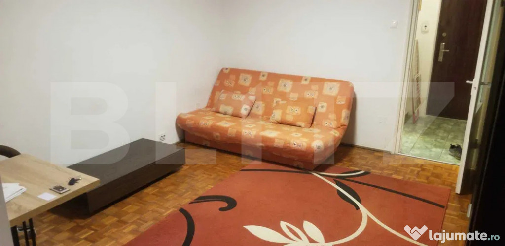 Garsonieră spațioasă de 32 mp | Etaj intermediar | Zona