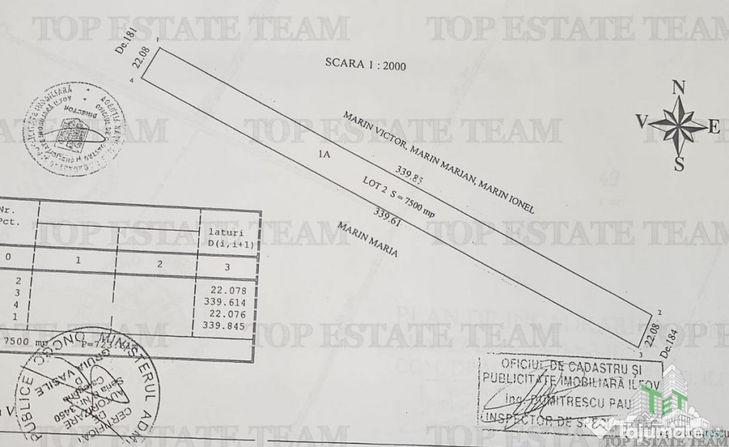 Teren 7500mp in liziera padurii in Dragomiresti-Deal