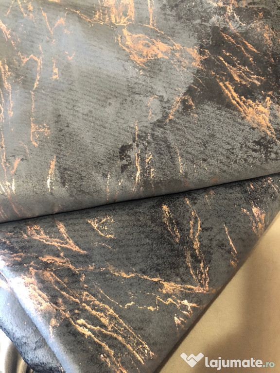 Draperie gri petrol 3m latime (2buc x 1,5m)
