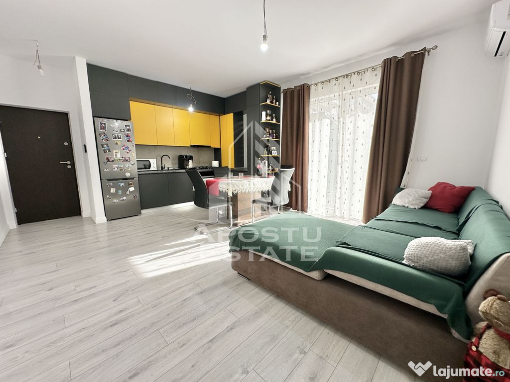 Apartament cu 2 camere mobilat si utilat cu gradina propr...