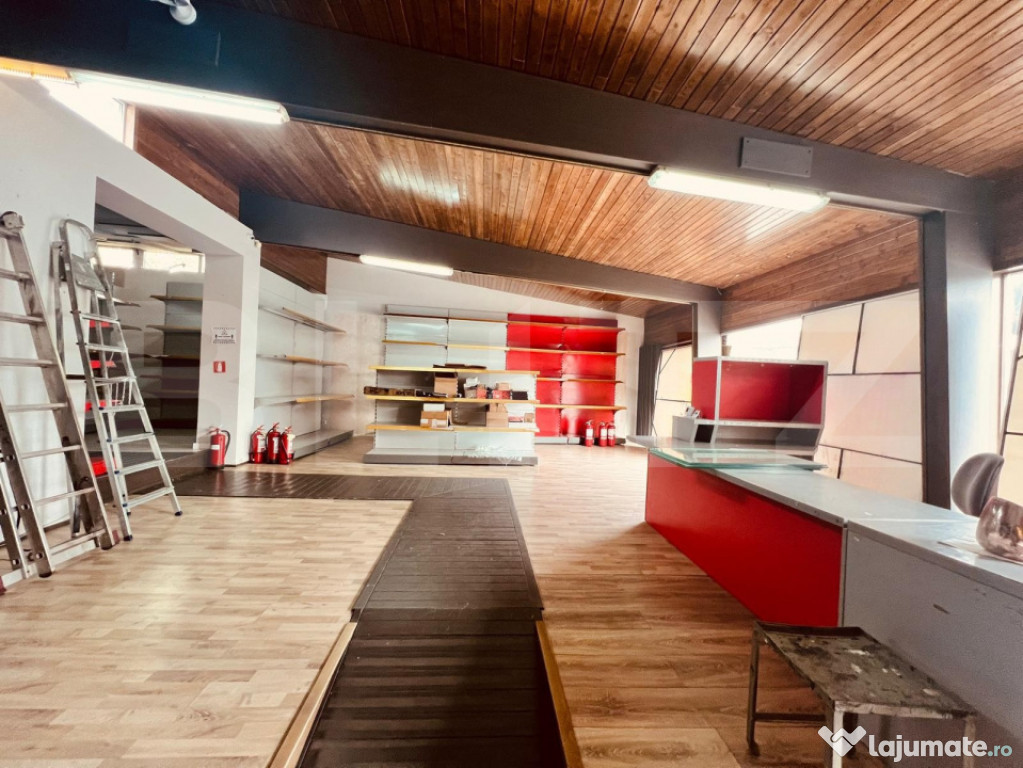 Showroom de inchiriat 360 mp, zona semi-centrala