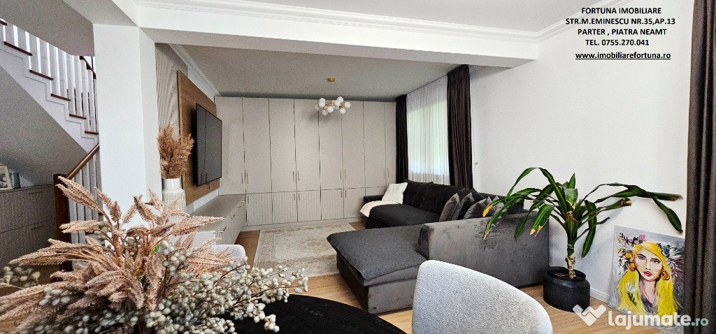 Proprietate Piatra Neamt - casa eleganta/ camin de suflet